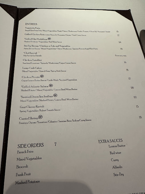 Menu Bernardin's Restaurant At Ratcliffe - 3
