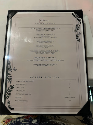 Menu Bernini Honolulu - 1
