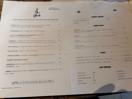 Menu Berta Restaurant - 7