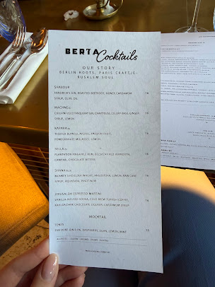 Menu Berta Restaurant - 8