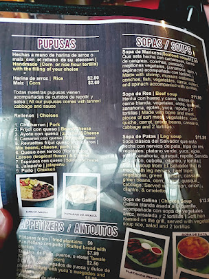 Menu Bertas Salvadoran Kitchen - 3