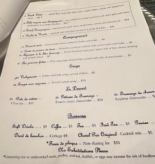 Menu Bertrand Pittsburgh - 1