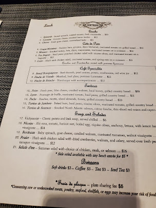 Menu Bertrand Pittsburgh - 3
