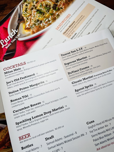 Menu Bertucci's Italian Restaurant - 4