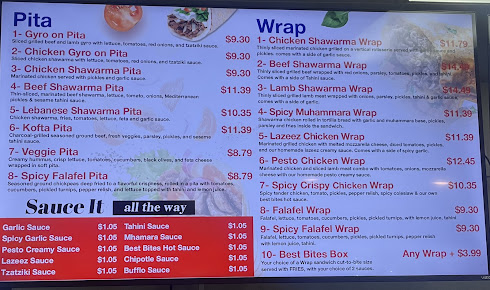Menu Best Bites Mediterranean Restaurant & Grocery - 0
