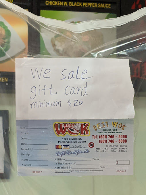 Photo Best Wok Poplarville - 19