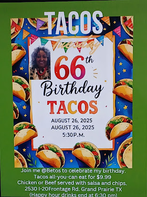 Menu Betos Mexican Food - 1