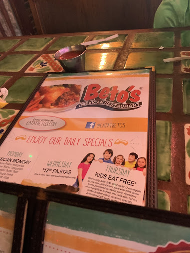 Menu Betos Mexican Food - 4