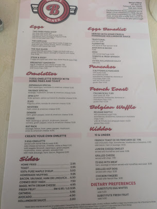 Menu Betsys Diner - 5