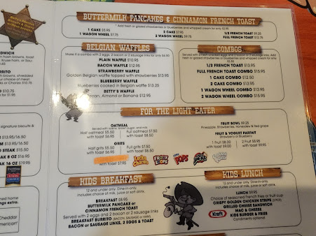 Menu Betty Fayes Cafe - 2