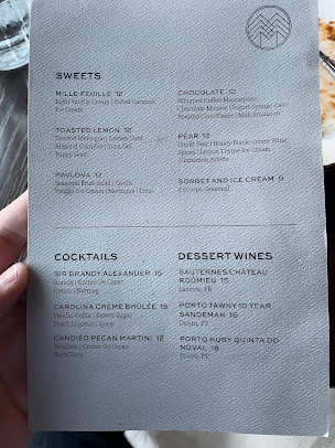 Menu Between The Trees - 2