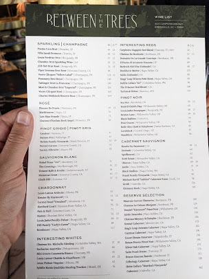 Menu Between The Trees - 6