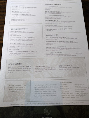 Menu Between The Trees - 8