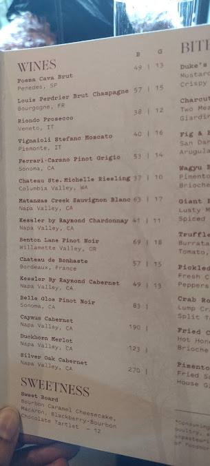 Menu Between The Trees - 9