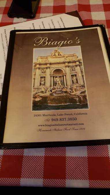 Menu Biagios Italian Restaurant - 7