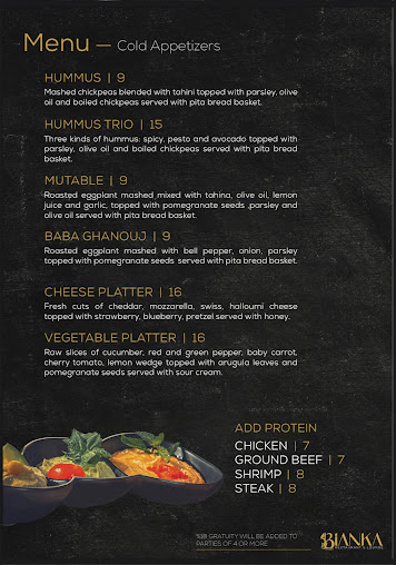 Menu Bianka Restaurants Br - 3