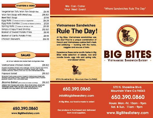 Menu Big Bites - 0