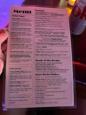 Menu Big Chicks - 1