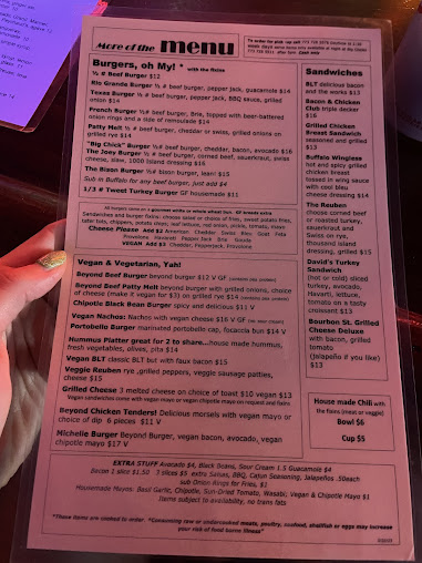Menu Big Chicks - 2