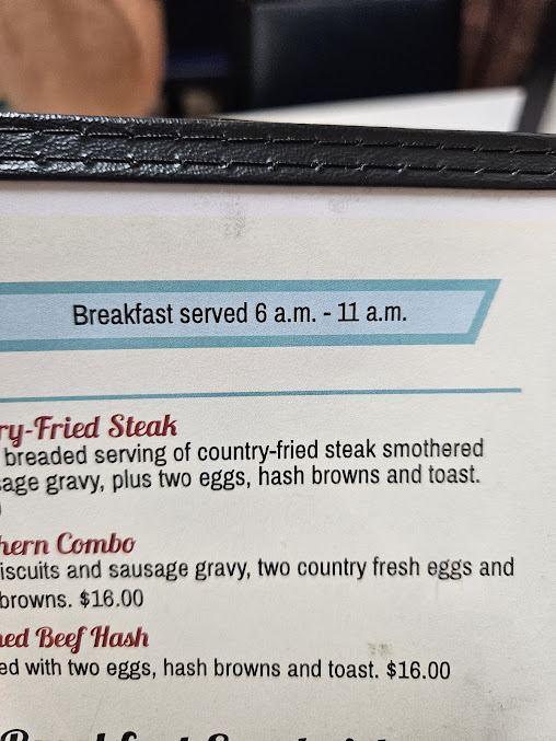Menu Big Daddys Burgers Shakes - 1