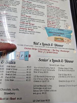 Menu Big Daddys Burgers Shakes - 4
