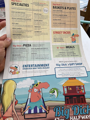 Menu Big Dicks Halfway Inn - 3