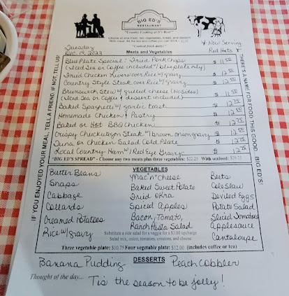 Menu Big Ed's City Market Restaurant - 4