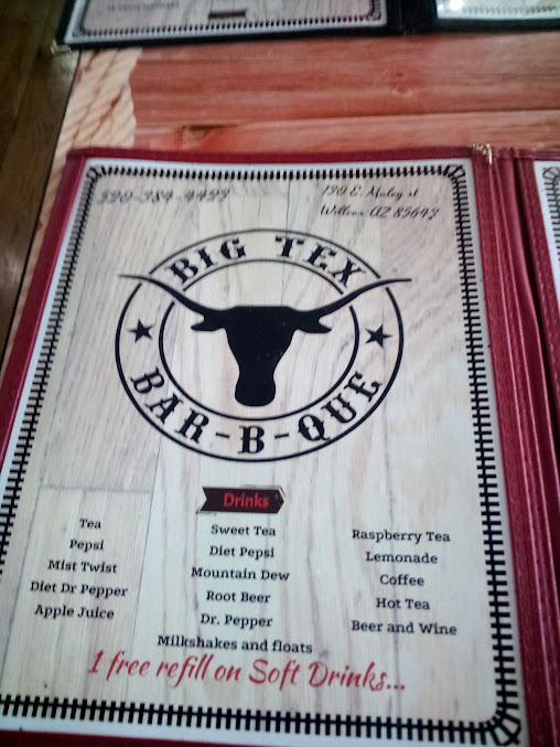 Menu Big Tex Bbq - 4