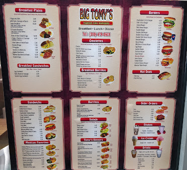 Menu Big Tomys - 8