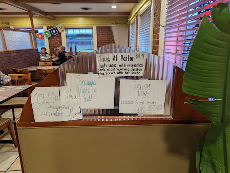 Menu Bigos Mexican Restaurants - 0