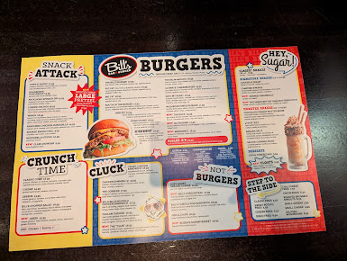 Menu Bill's Bar & Burger - 1