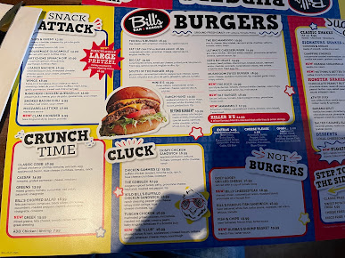 Menu Bill's Bar & Burger - 2