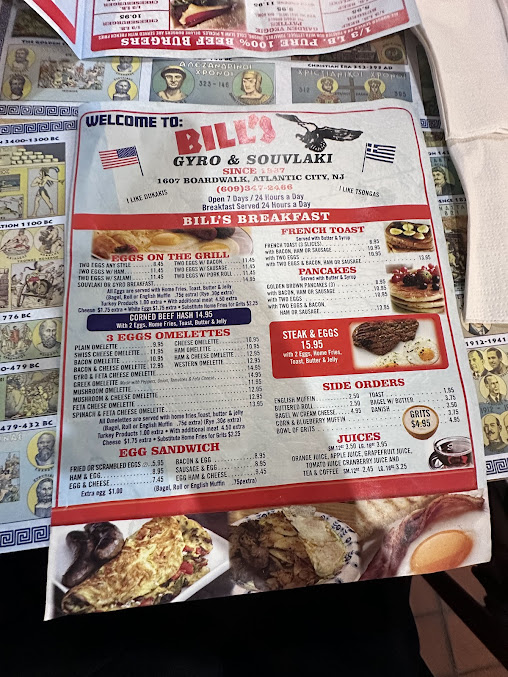 Menu Bills Gyro Souvlaki - 3