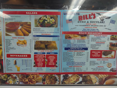 Menu Bills Gyro Souvlaki - 5