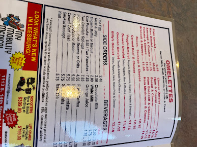 Menu Billys Cafe - 6