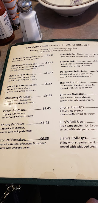 Menu Billys Cafe - 9