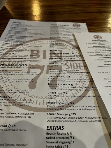 Menu Bin 77 Bistro Sidebar - 7