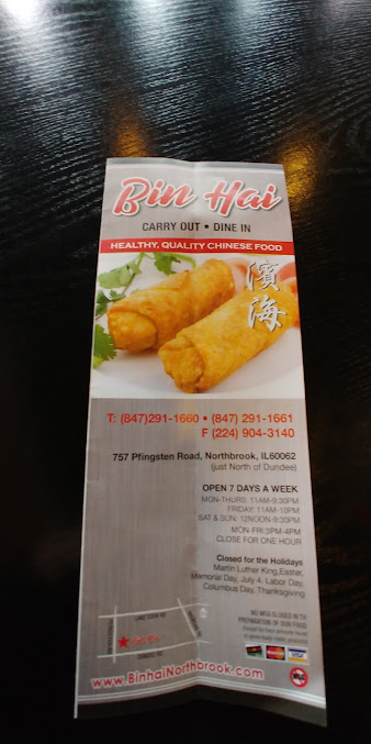 Menu Bin Hai - 0
