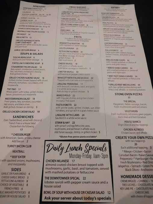 Menu Birraporetti's - 1