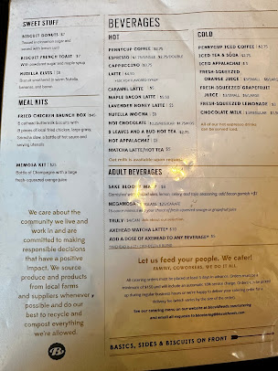 Menu Biscuit Head - 6