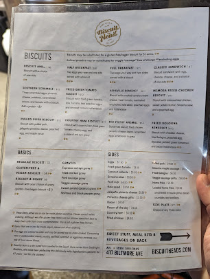 Menu Biscuit Head - 7