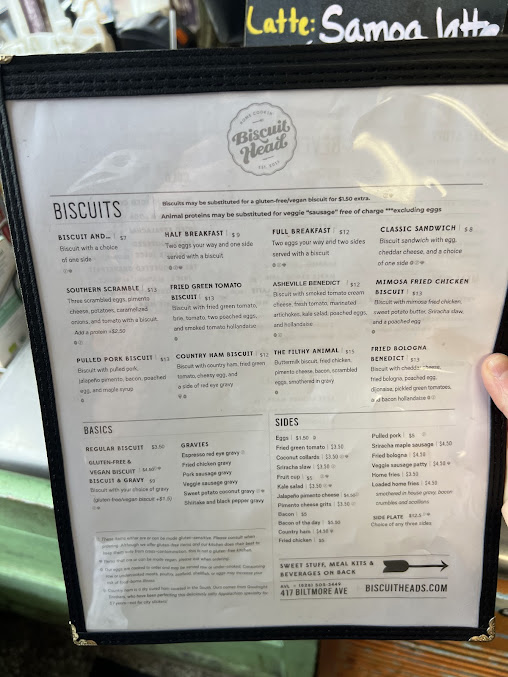 Menu Biscuit Head - 9