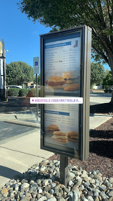 Menu Biscuitville - 7