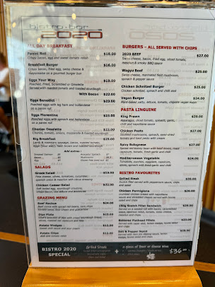 Menu Bistro 2020 - 0