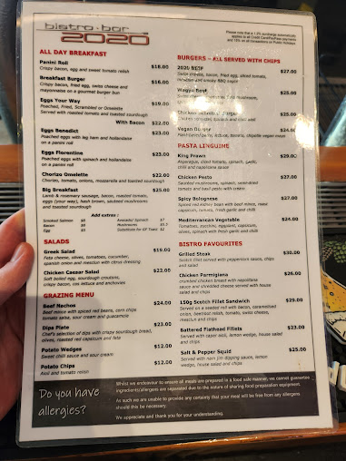 Menu Bistro 2020 - 4