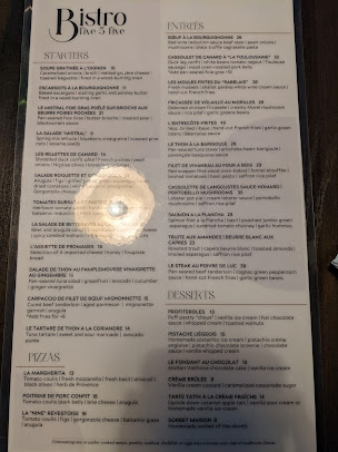 Menu Bistro 555 - 3