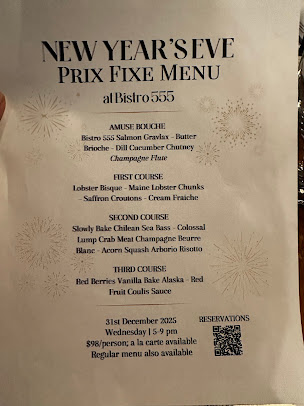 Menu Bistro 555 - 8