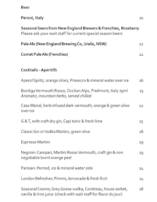 Menu Bistro St Jacques - 0