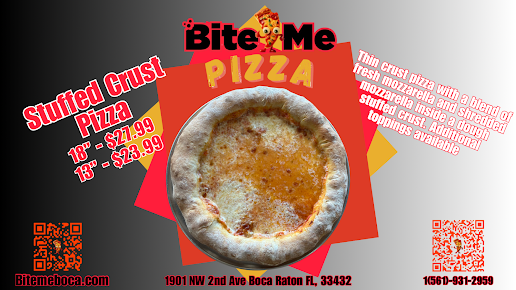 Menu Bite Me Pizza - 1