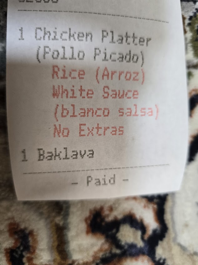 Menu Bite Of Power - 0